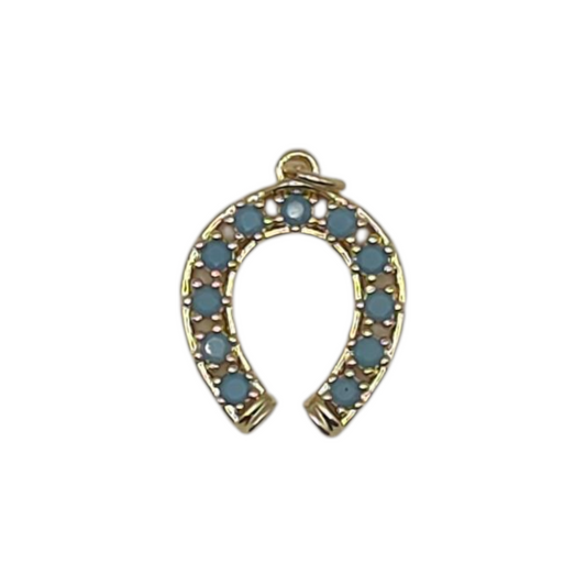 Teal Horseshoe